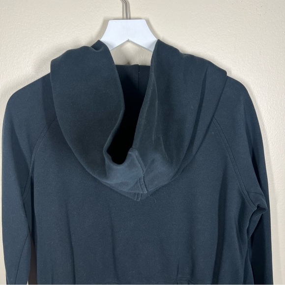 Nike Women’s Tech Fleece Cape Hooded Zip Up Black Jacket Sweatshirt Size Medium - Picture 15 of 16